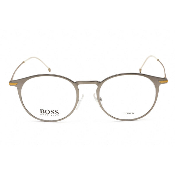 Hugo Boss BOSS 1252 Eyeglasses Matte Ruthenium / Clear Lens-AmbrogioShoes