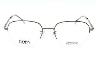Hugo Boss BOSS 1346/F Eyeglasses Matte Ruthenium/Clear demo lens-AmbrogioShoes