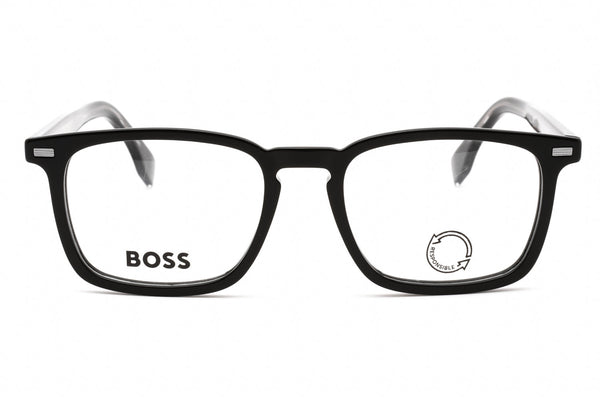 Hugo Boss BOSS 1368 Eyeglasses Black/Clear demo lens-AmbrogioShoes
