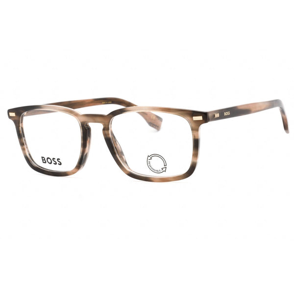 Hugo Boss BOSS 1368 Eyeglasses GREY BROWN/Clear demo lens-AmbrogioShoes