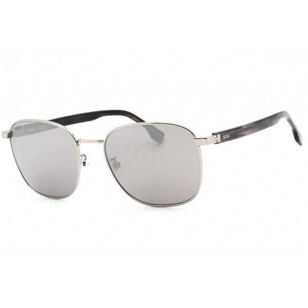 Hugo Boss BOSS 1407/F/SK Sunglasses Ruthenium / Silver Mirror-AmbrogioShoes