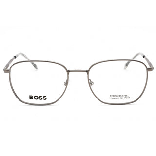 Hugo Boss BOSS 1415 Eyeglasses Matte Dark Ruthenium /Clear demo lens-AmbrogioShoes