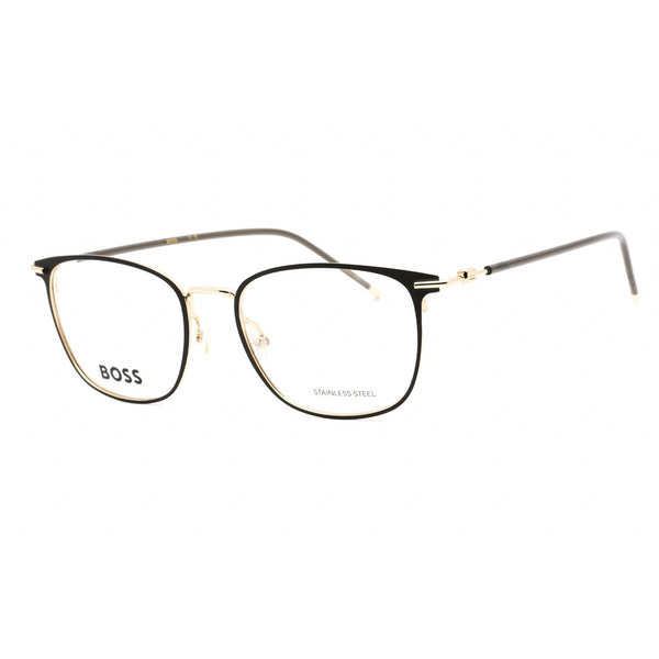 Hugo Boss BOSS 1431 Eyeglasses BLACK GOLD BLACK/Clear demo lens Unisex-AmbrogioShoes