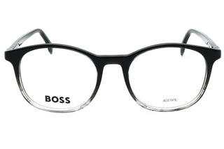 Hugo Boss BOSS 1437 Eyeglasses BLACKHORN/Clear demo lens-AmbrogioShoes