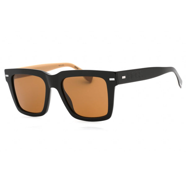 Hugo Boss BOSS 1442/S Sunglasses Black / Brown-AmbrogioShoes