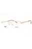 0AOZ 00 - Matte Gold / Clear Lens
