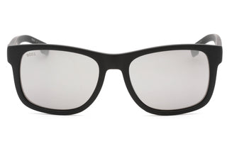 Hugo Boss BOSS 1568/S Sunglasses MTT BLACK / SILVER SP-AmbrogioShoes