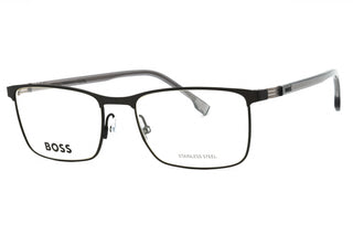Hugo Boss BOSS 1637 Eyeglasses MT RUT BLACK/Clear demo lens-AmbrogioShoes