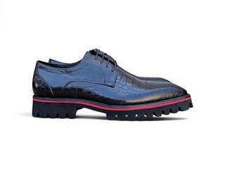 Carrucci KS557-17E Embossed Leather Oxford