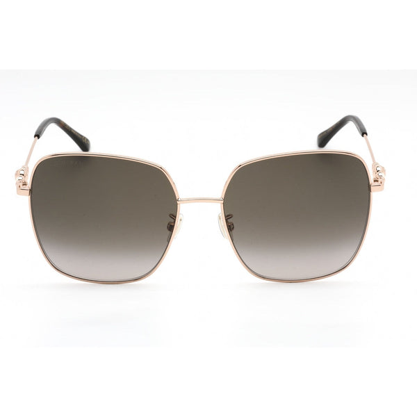 Jimmy Choo AMORA/F/SK Sunglasses Gold Copper / Brown Gradient-AmbrogioShoes