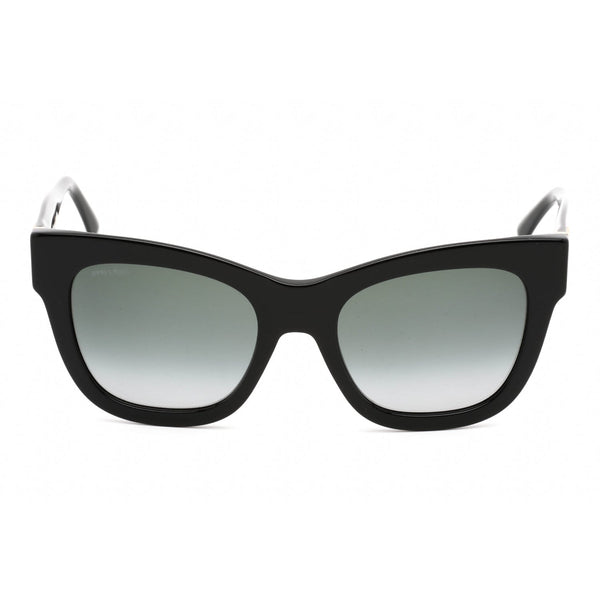 Jimmy Choo JAN/S Sunglasses GLITTER BLACK/GREY SHADED-AmbrogioShoes
