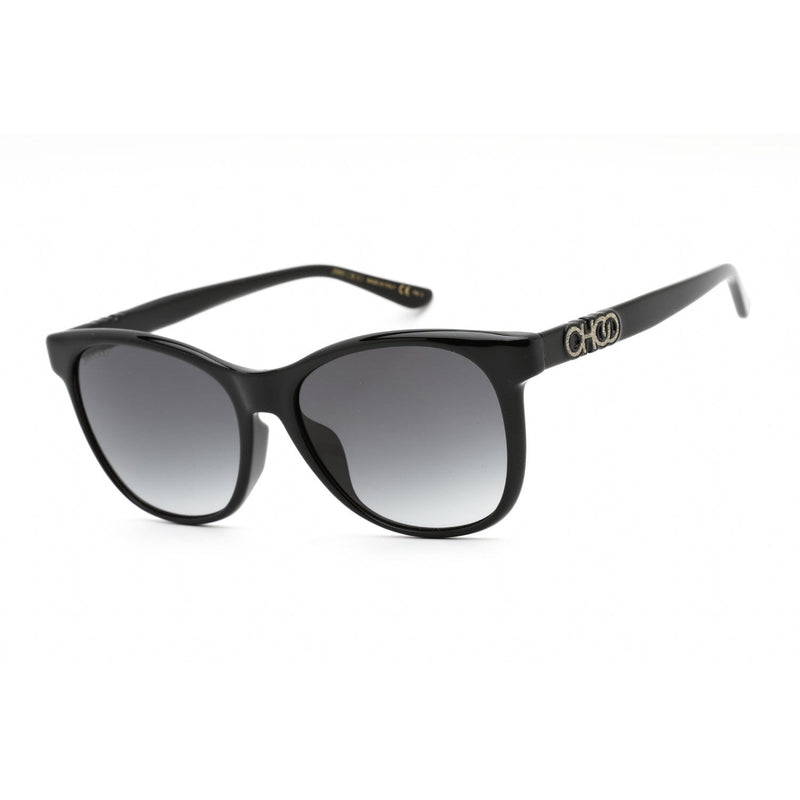 Jimmy Choo JUNE/F/S Sunglasses Black/Grey Gradient Women's-AmbrogioShoes