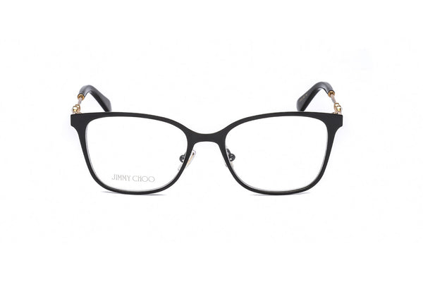 Jimmy Choo Jc 212 Eyeglasses Black / Clear Lens-AmbrogioShoes