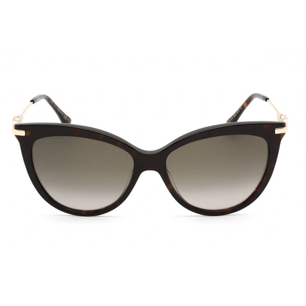 Jimmy Choo TINSLEY/G/S Sunglasses Havana / Brown Gradient-AmbrogioShoes