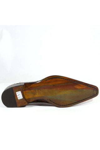 Jo Ghost 1732M Embossed Leather Derby-AmbrogioShoes