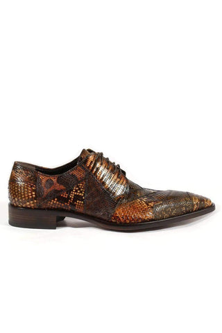 Jo Ghost 1732M Embossed Leather Derby-AmbrogioShoes