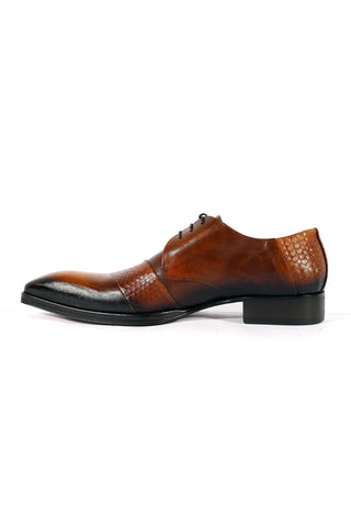 Jo Ghost 2539 Laser Cut / Leather Derby (JG5316)-AmbrogioShoes