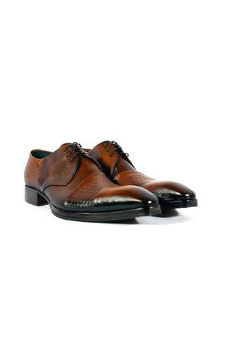 Jo Ghost 2539 Laser Cut / Leather Derby (JG5316)-AmbrogioShoes