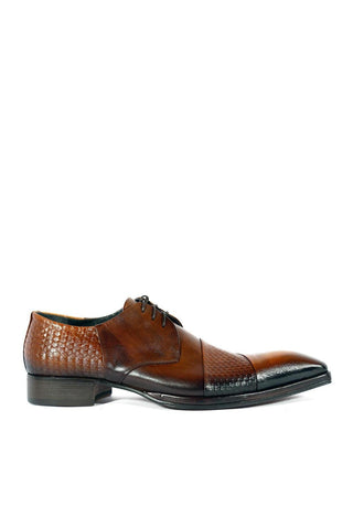 Jo Ghost 2539 Laser Cut / Leather Derby (JG5316)-AmbrogioShoes