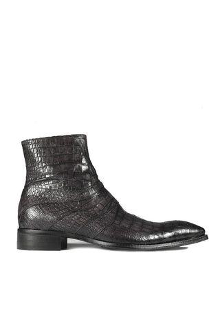 Jo Ghost 2727 BIS Crocodile Embossed / Leather Ankle Boots
