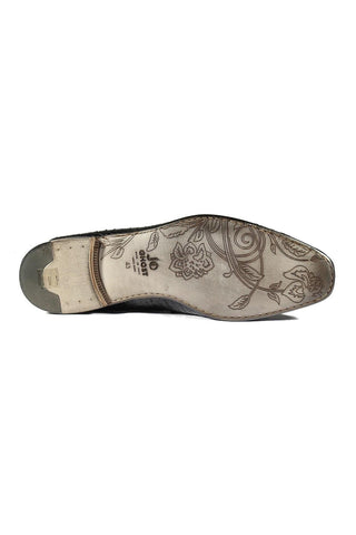Jo Ghost 2955 Crocodile Embossed Leather Chain Loafers (JG5312)-AmbrogioShoes