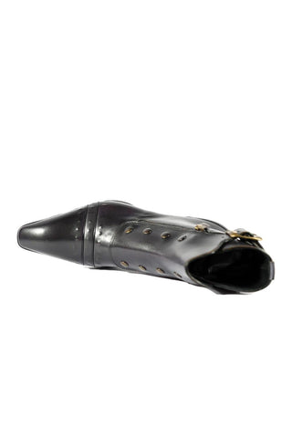 Jo Ghost 3206 Leather Buckle Boots (JG5318)-AmbrogioShoes