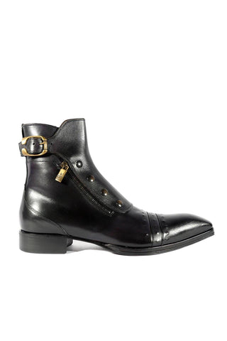 Jo Ghost 3206 Leather Buckle Boots (JG5318)-AmbrogioShoes