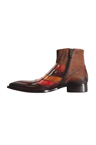 Jo Ghost 3242 Calf-Skin Leather Ankle Boots (JG5324)-AmbrogioShoes
