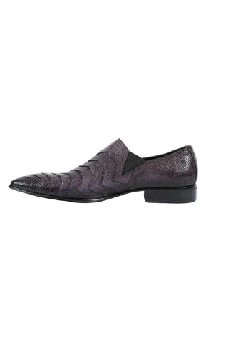 Jo Ghost 3316M Lizard Skin & Leather Loafers (JG5110)-AmbrogioShoes