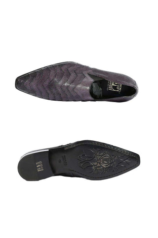 Jo Ghost 3316M Lizard Skin & Leather Loafers (JG5110)-AmbrogioShoes