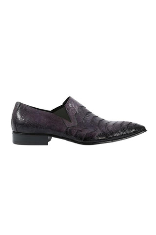 Jo Ghost 3316M Mens Shoes Lizard Skin & Leather Loafers (JG5110)