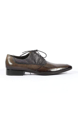 Jo Ghost 4125M Lizard print Leather Moscato Oxfords (JG5127)