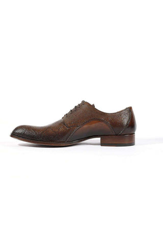 Jo Ghost 4230M Lizard Skin & Leather Oxfords(JG5122)-AmbrogioShoes