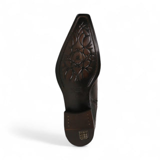 Jo Ghost 4764 Men's Shoes Louisiana Crocodile / Lizard Print Leather Boots (JG5323)-AmbrogioShoes