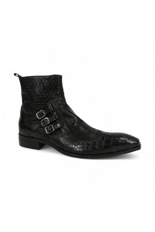 Jo Ghost 4991 Leather Buckle Boot