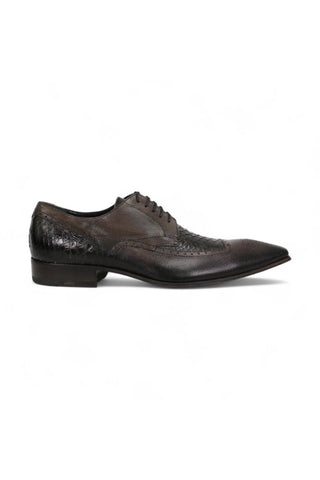 Jo Ghost Men's Designer Shoes Inglese Crust Leather Oxfords (JG2301)-AmbrogioShoes