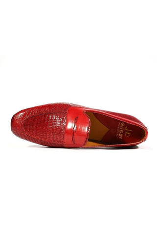 Jo Ghost Teju Lizard Embossed / Leather Loafers 2043BIS (JG5202)