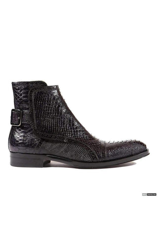 Jo Ghost Zampa Struzzo Crust Boots (JG4049)-AmbrogioShoes