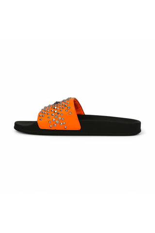 John Richmond 10104 Calf-Skin Leather Slip-on Sandal (JR1004)-AmbrogioShoes