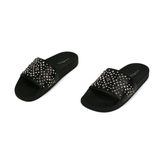 John Richmond 10104 Calf-Skin Leather Slip-on Sandal (JR1004)-AmbrogioShoes