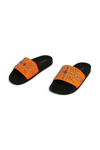 John Richmond 10104 Leather Slip-on Sandal (JR1004)