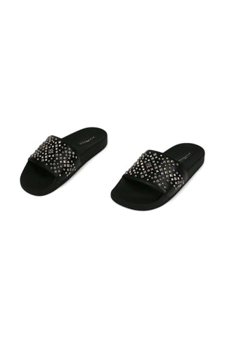 John Richmond 10104 Leather Slip-on Sandal (JR1004)