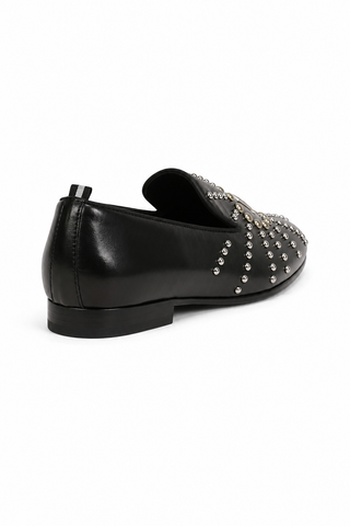 John Richmond 10196 Nappa Leather Slip-On Loafer (JR1009)-AmbrogioShoes