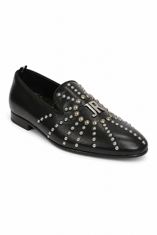 John Richmond 10196 Nappa Leather Slip-On Loafer (JR1009)-AmbrogioShoes