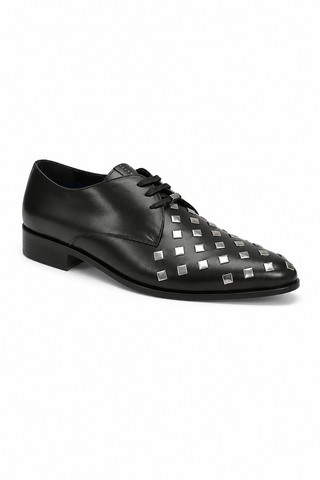 John Richmond 14034 Calf-Skin Leather Lace-Up Derby (JR1015)-AmbrogioShoes