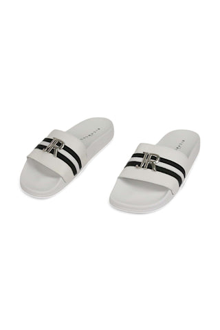 John Richmond 14064 Calf-Skin Leather Slip-on Sandal (JR1003)-AmbrogioShoes