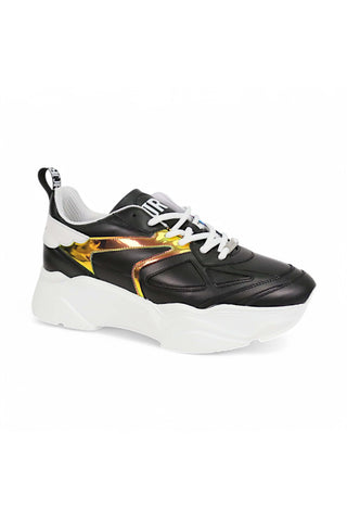 John Richmond 14067 Calf-Skin Leather Lace-Up Sneaker (JR1006)-AmbrogioShoes