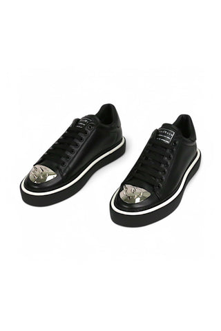 John Richmond 15769 Calf-Skin Leather Lace-Up Sneaker (JR1005)-AmbrogioShoes
