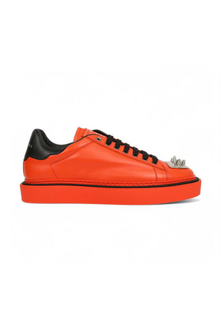 John Richmond 15769 Calf-Skin Leather Lace-Up Sneaker (JR1005)-AmbrogioShoes