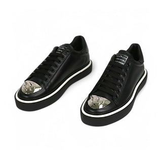 John Richmond 15769 Men's Shoes Calf-Skin Leather Lace-Up Sneaker (JR1005)-AmbrogioShoes